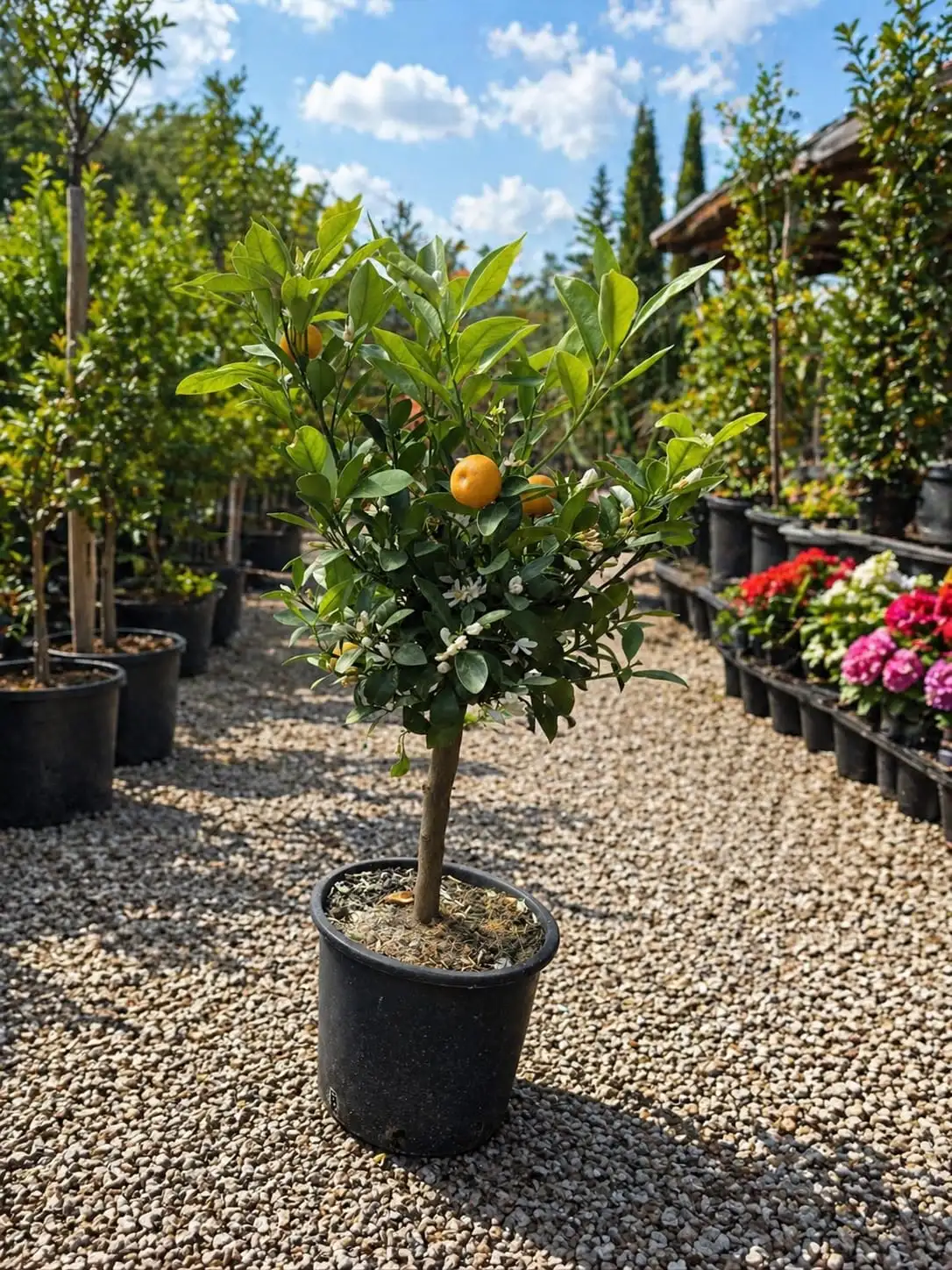 Mandarin 50-60 cm ( Ghiveci ) - imagine 2