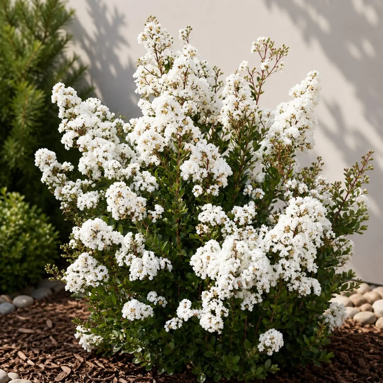 lagerstroemia acoma alba 30-50 cm liliac indian inflorit